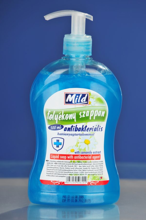 MILD pumpás folyékony szappan antibakteriális hatóanyag tartalommal 500 ml